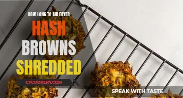 Air Fryer Shredded Hash Browns: Quick, Crispy, and Delicious!