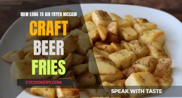 Air Fryer McCain Beer Fries: Quick, Crispy, Delicious