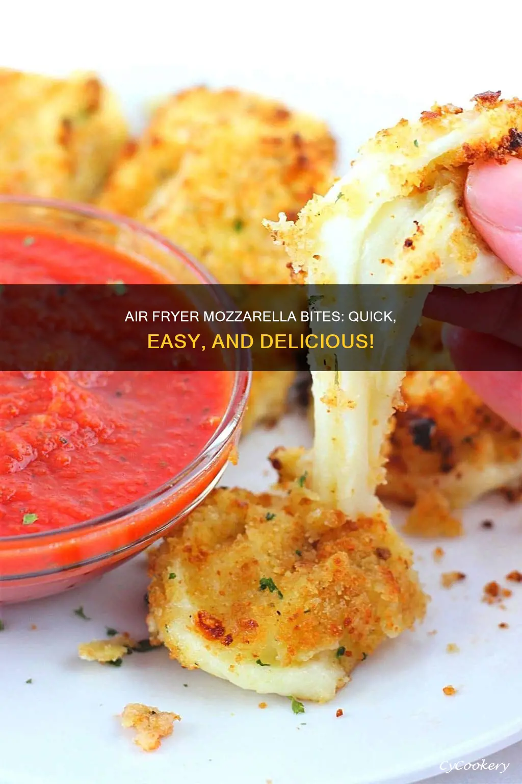 how long to air fryer mozzarella bites