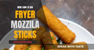 Air Fryer Mozzarella Sticks: Quick, Crispy, and Delicious!