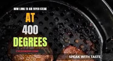 Air Fryer Steak Perfection: 400 Degrees, How Long?