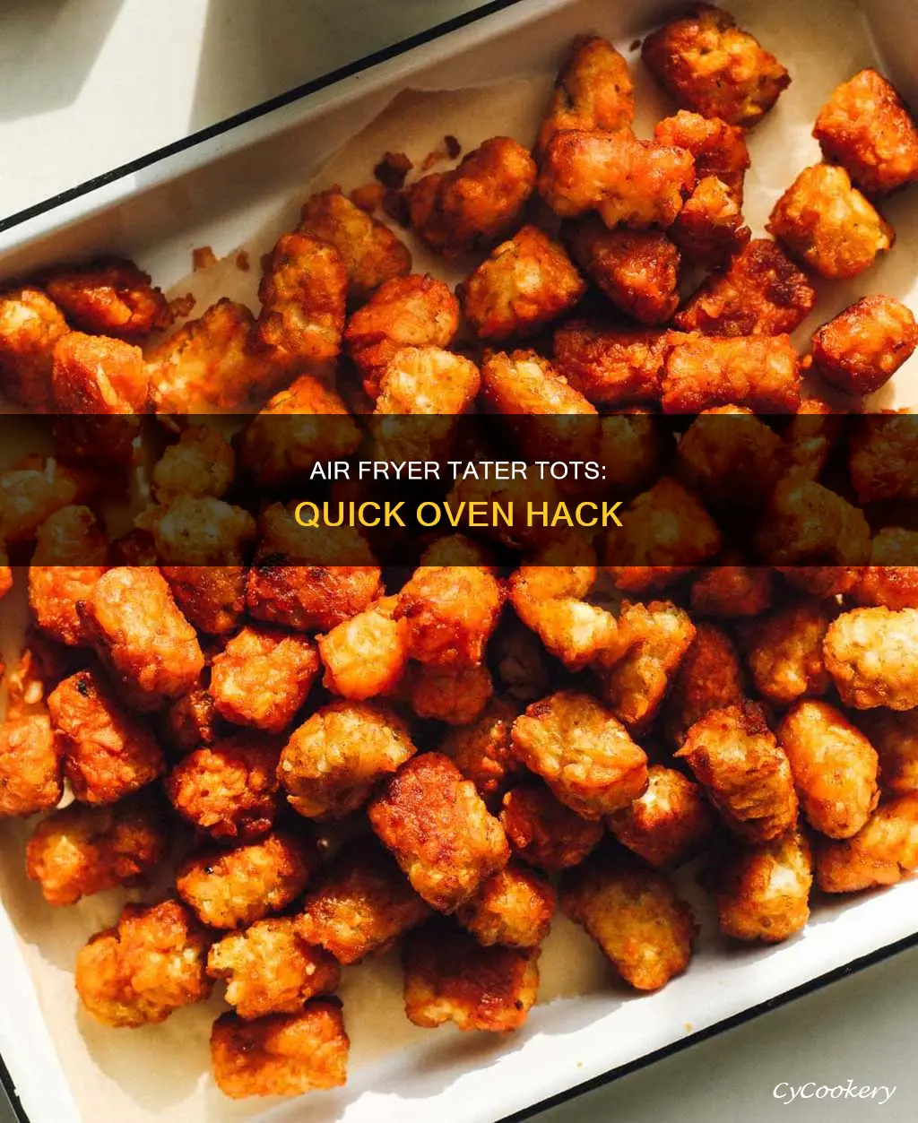 how long to air fryer tater tots in oven