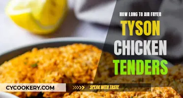 Air-Fryer Tyson Chicken Tenders: Quick, Crispy, and Delicious!