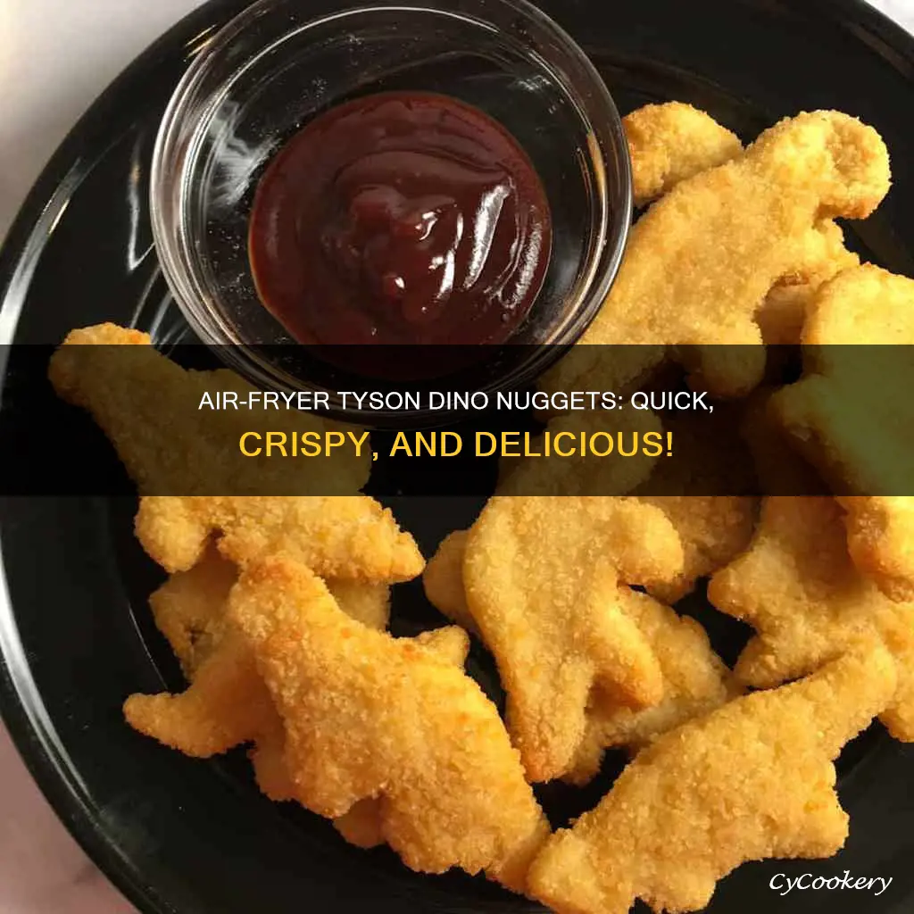 how long to air fryer tyson dino nuggets