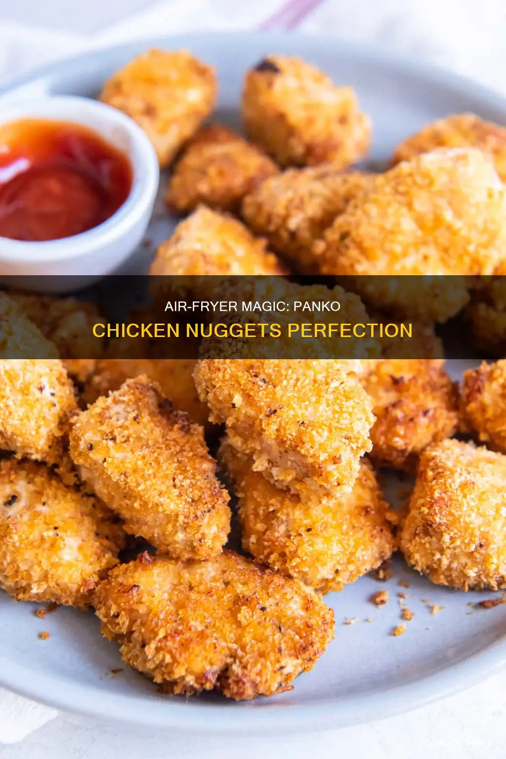 how long to air fryer tyson panko chicken nuggets