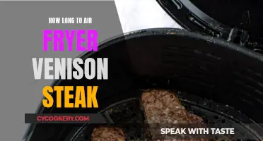 Air-Fried Venison Steak: Cooking Time Perfection