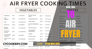 Air Fryer Cooking Times: How Long Does it Take?