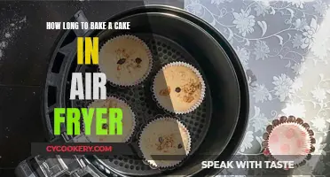 Air-Frying a Cake: How Long Does It Take?