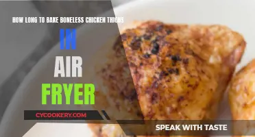 Air Fryer Boneless Chicken Thighs: Perfect Timing