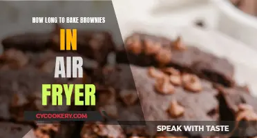 Air Fryer Brownie Baking Time: How Long is Enough?