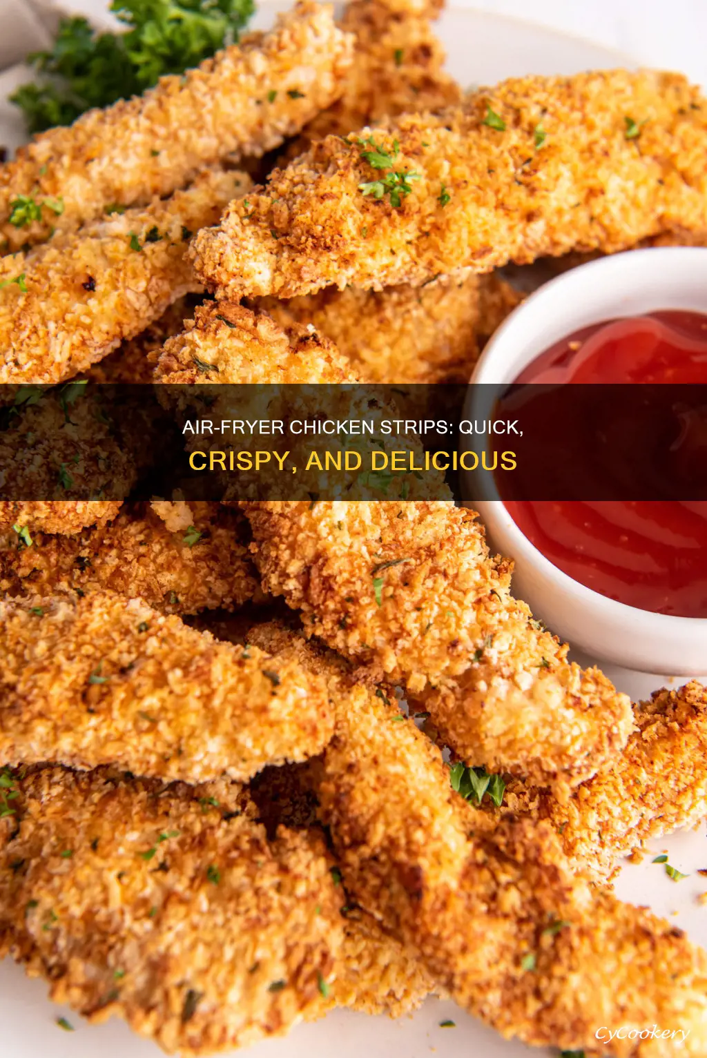 how long to bake chicken strips in air fryer