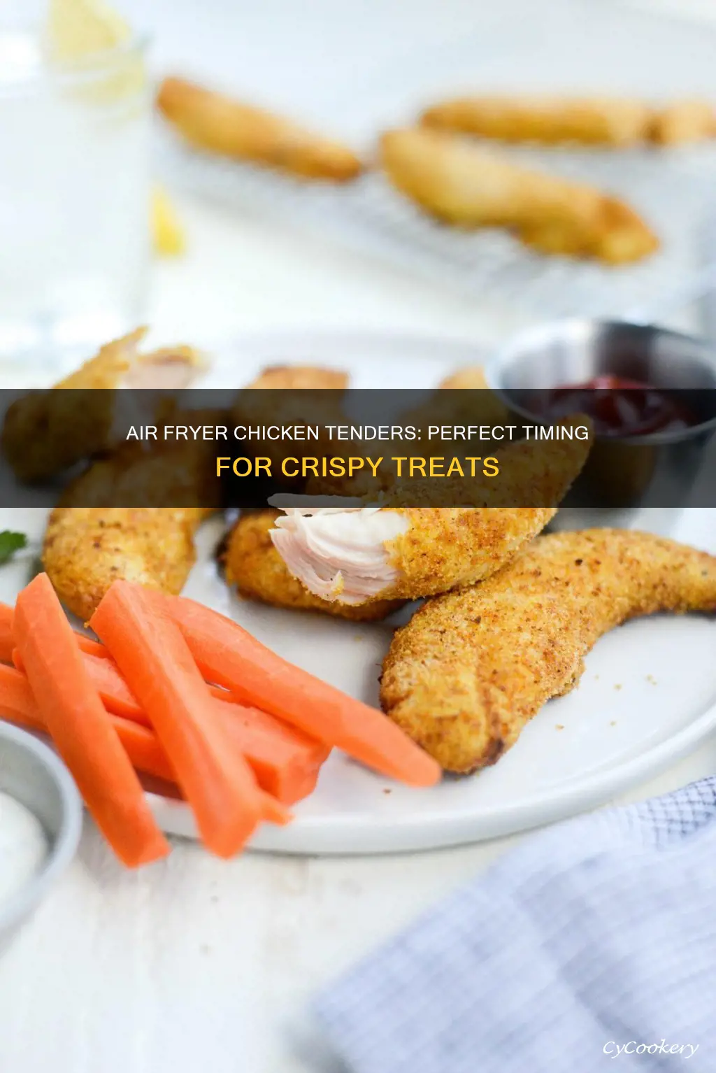 how long to bake chicken tenders in air fryer