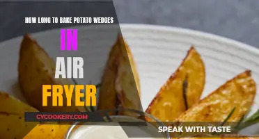 Air Fryer Potato Wedges: Baking Time and Tips