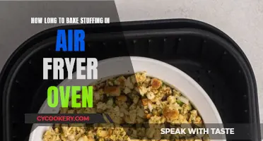 Air Fryer Oven: Perfect Stuffing in Minutes