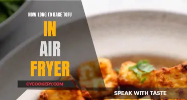 Air-Fryer Tofu: Baking Time and Temperature Guide