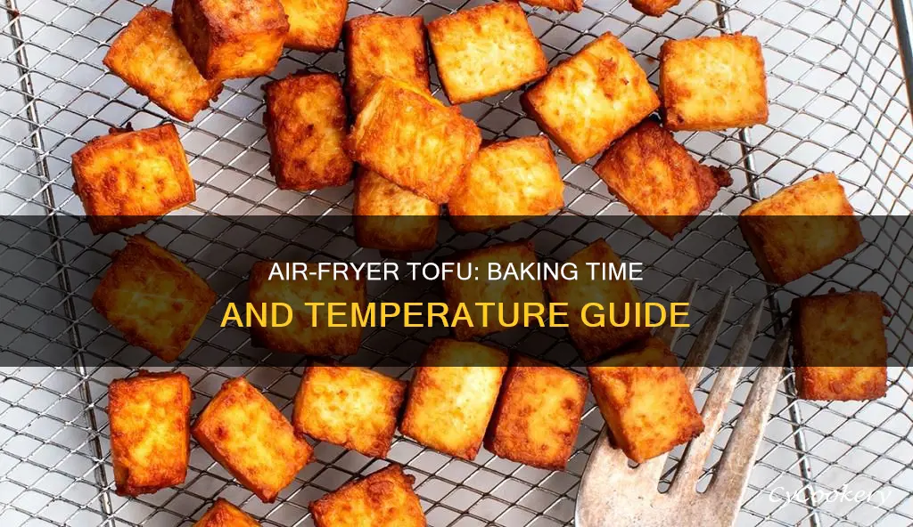 how long to bake tofu in air fryer