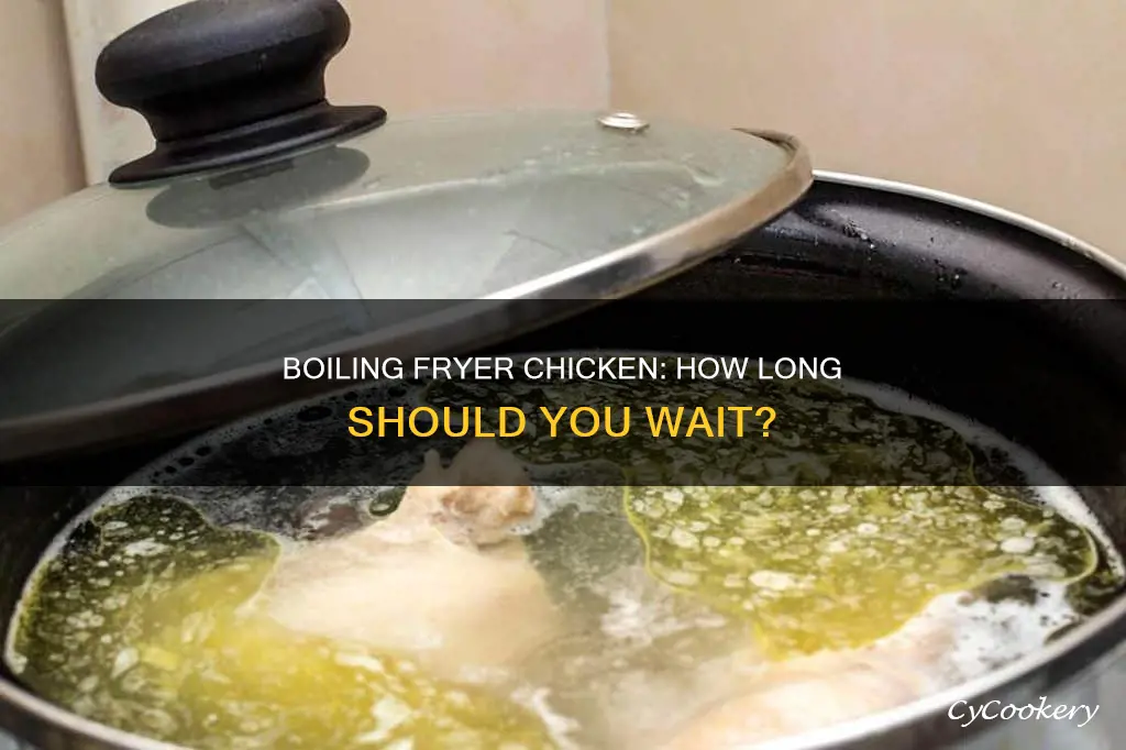 how long to boil a fryer chicken