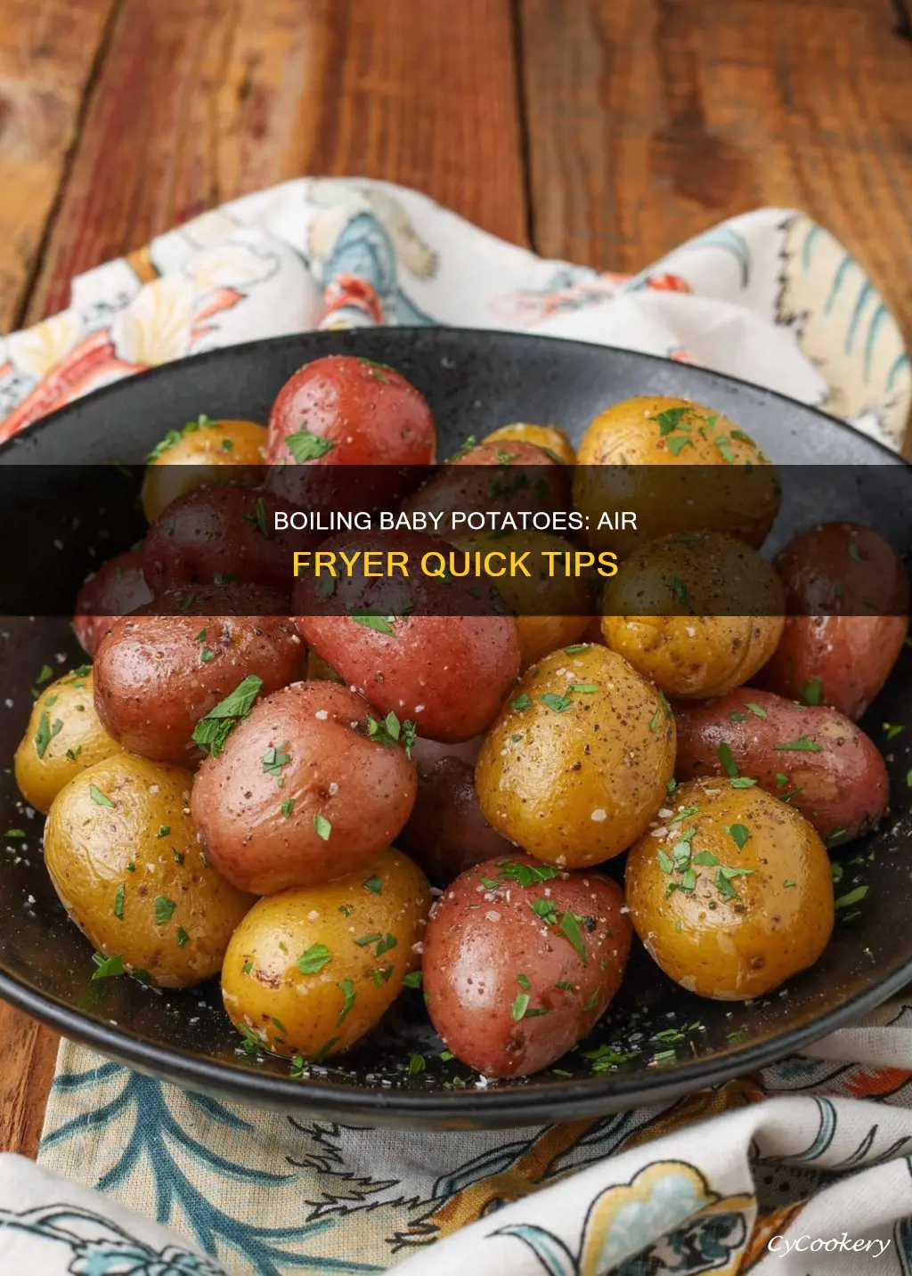 how long to boil baby potatoes in air fryer