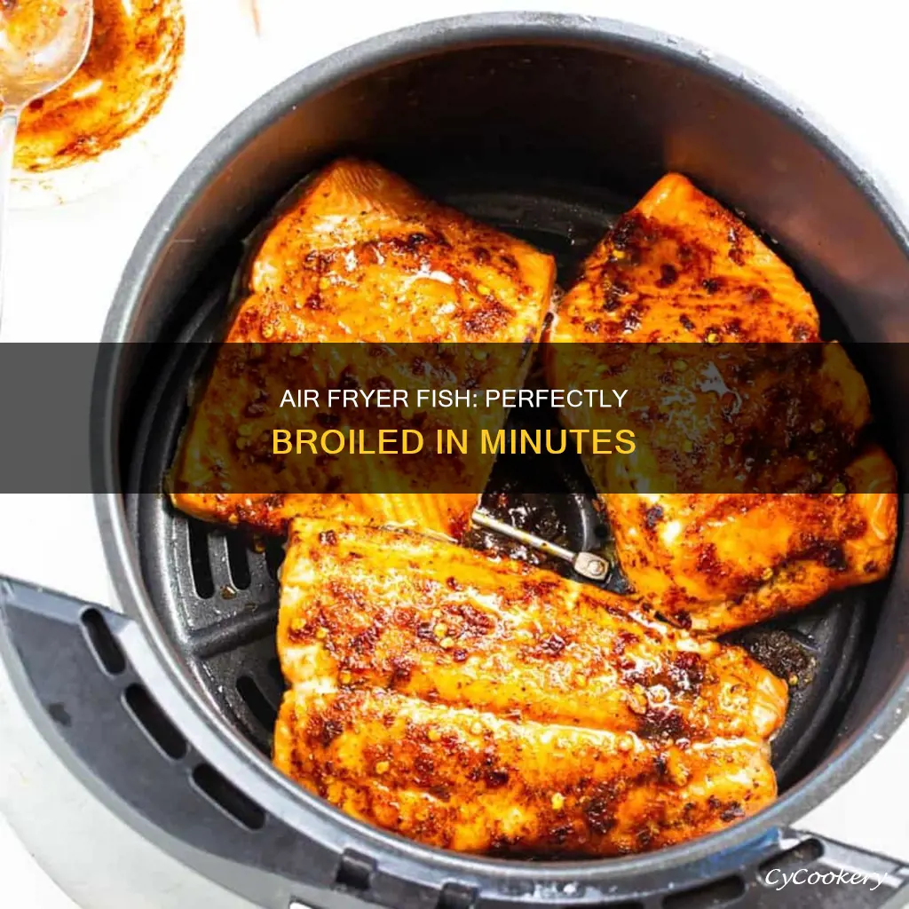 how long to broil fish in air fryer