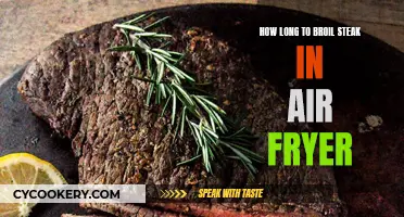 Air Fryer Broil Steak: How Long Does It Take?