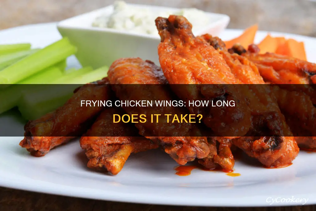 how long to ccook raw wings in fryer