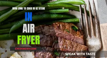 Perfectly Cooked Steak: Air Fryer Times for 10 oz