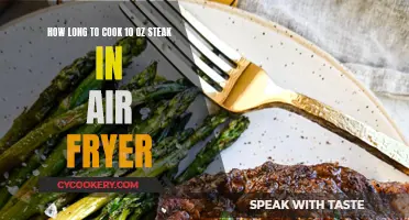 Air Fryer Steak: Perfect 10-Ounce Steak in Minutes
