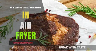 Perfectly Cooked Ribeye: Air Fryer Time Guide