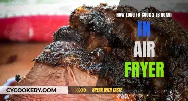 Perfectly Cooked Roast: Air Fryer Time Guide for 2-Pound Beauty