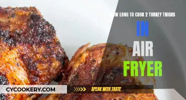 Air Fryer Turkey Thighs: The Perfect Timing