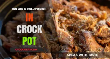 Crock Pot Pork Butt: How Long to Cook Three?