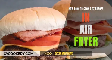 Air-Frying Burgers: The Perfect Timing Guide