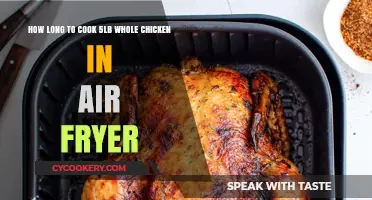 Perfectly Cooked: Air Fryer Whole Chicken Time Guide