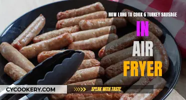 Crispy Sausage Delight: Air Fryer Cooking Time for 6 Turkey Sausages