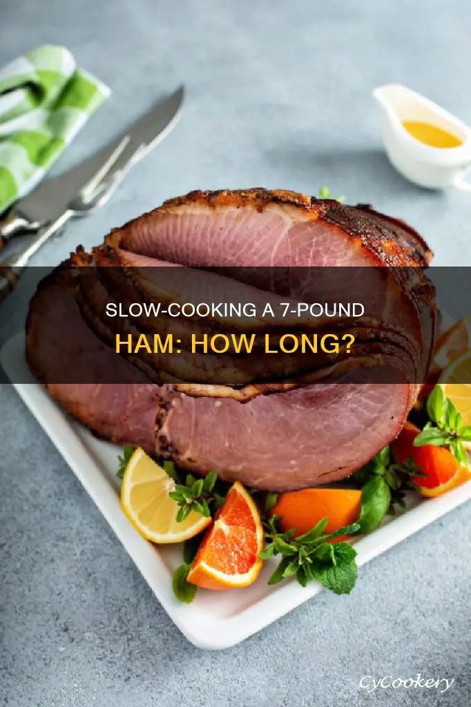 how long to cook 7 lb ham in crock pot
