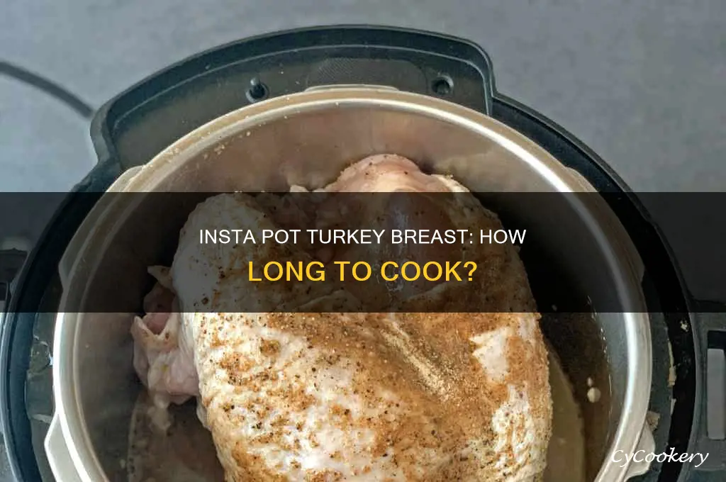 how long to cook 8lb tukey breast in insta pot