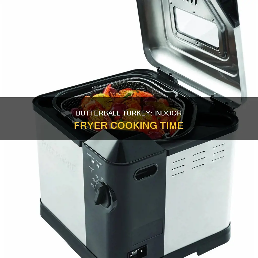 how long to cook a butterball turkey i indoor fryer