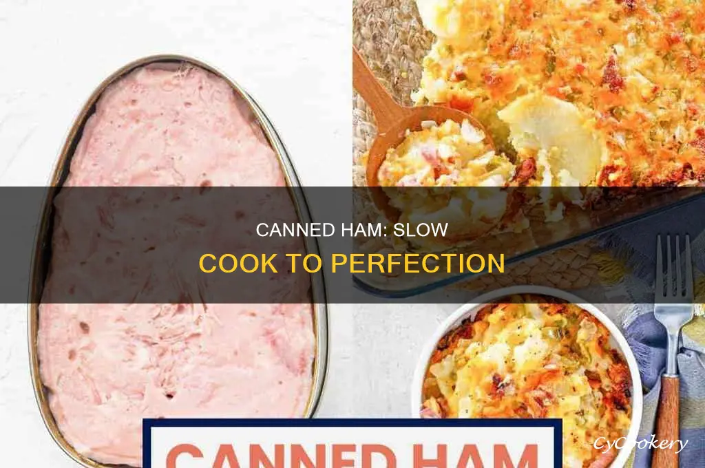 how long to cook a canned ham in crock pot