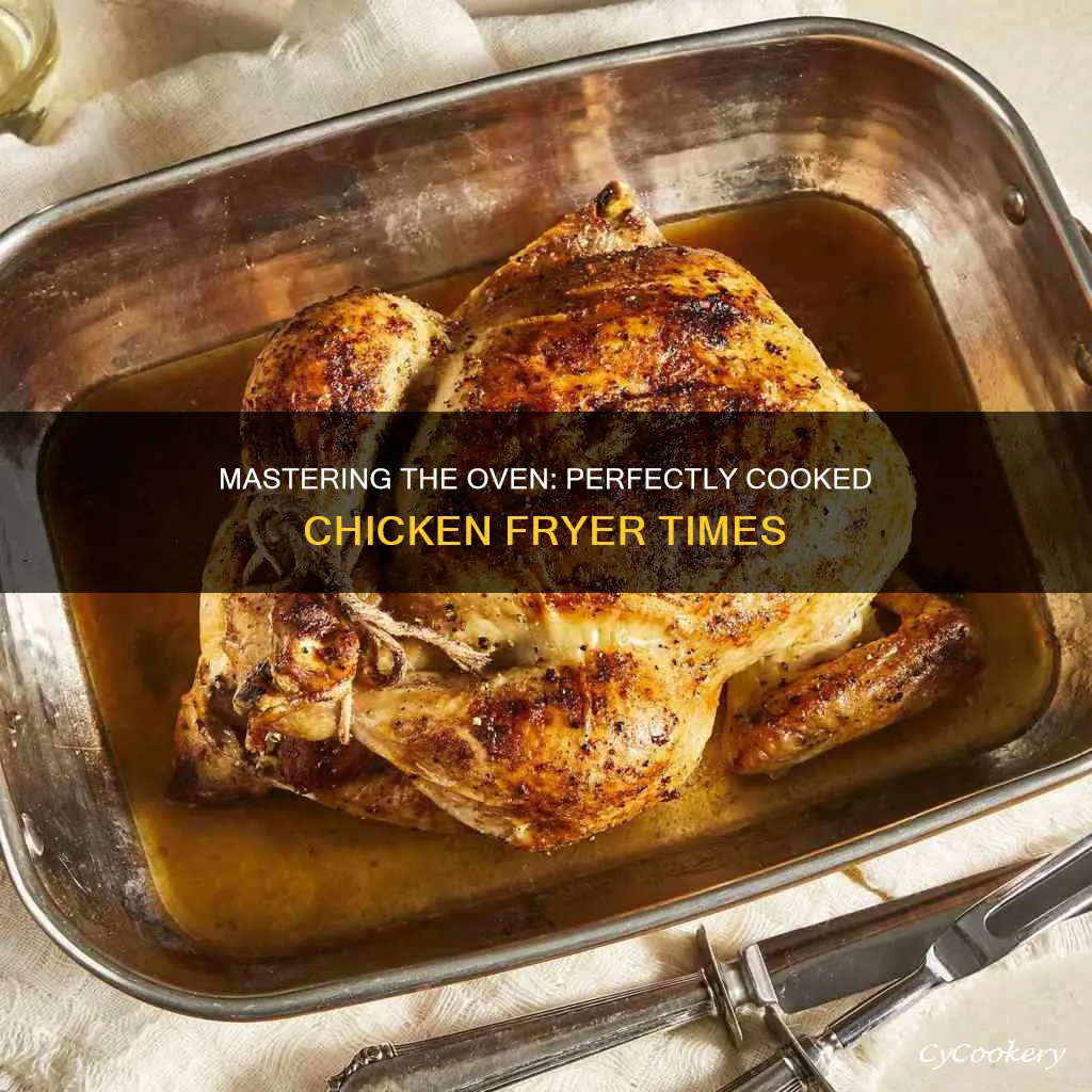 how long to cook a chicken fryer in the oven