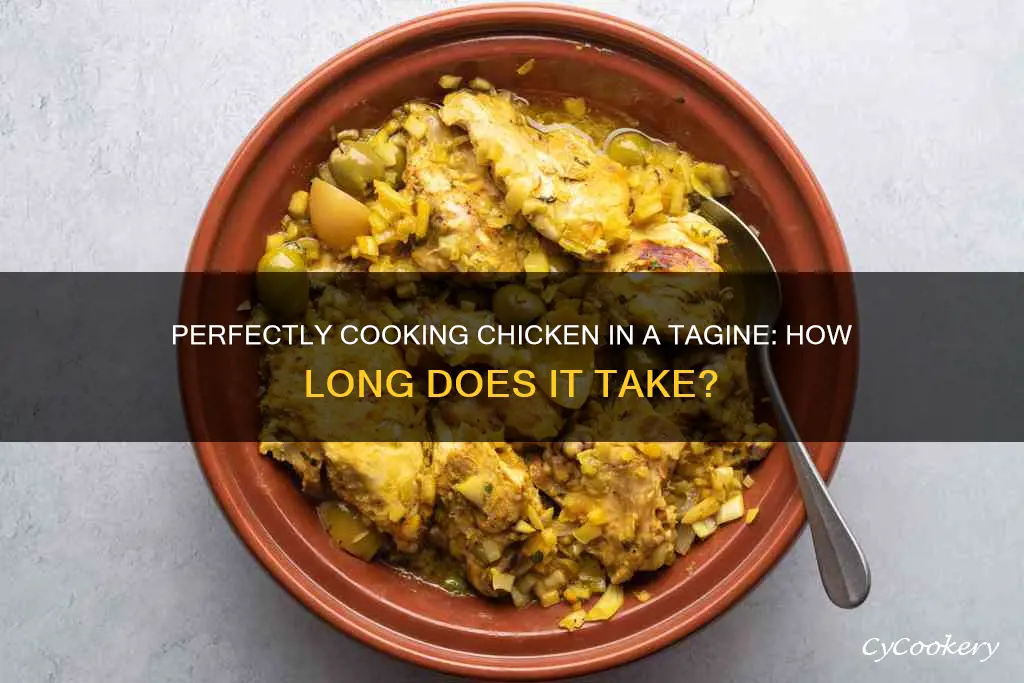 how long to cook a chicken using a tagine