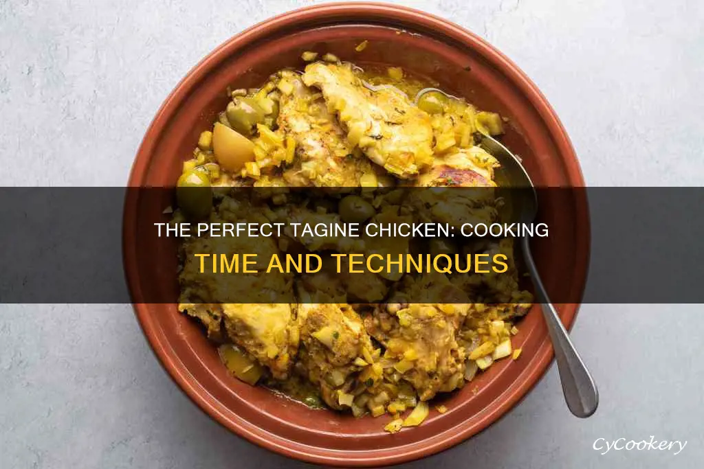 how long to cook a chilchen using a tagine