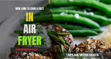 Perfectly Cooked Filet: Air Fryer Time Guide