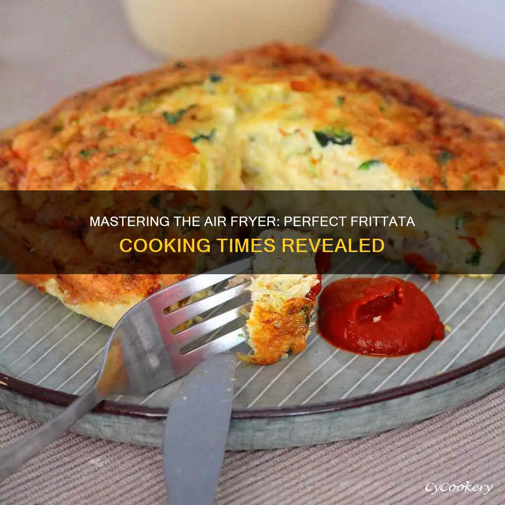 how long to cook a frittata in air fryer