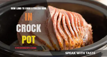 Crock Pot Cooking: Frozen Ham, How Long?