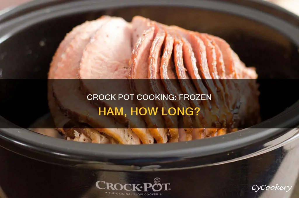 how long to cook a frozen ham in crock pot
