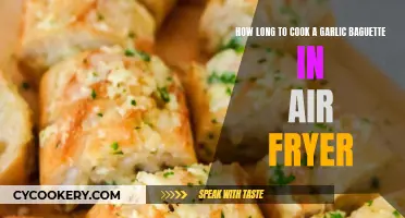 Crispy, Golden Garlic Baguette: Air Fryer Cooking Time Revealed