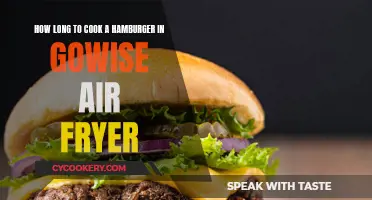 Air-Frying the Perfect Hamburger: Timing for Taste