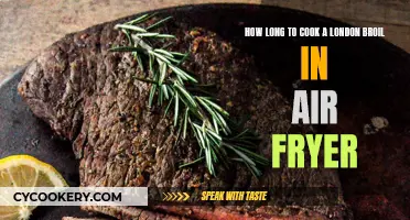 London Broil: Air Fryer Cooking Time Tips