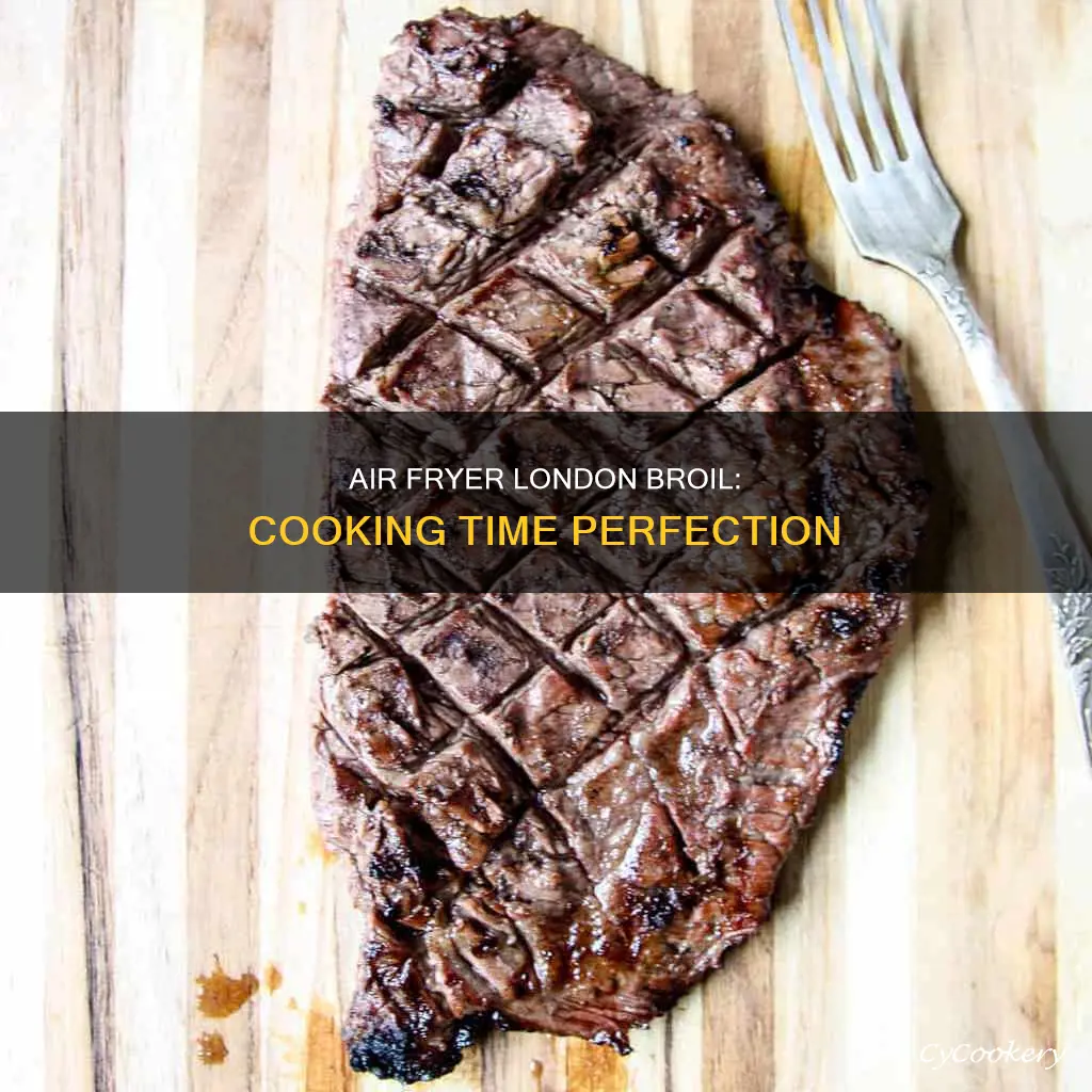 how long to cook a london broil in air fryer