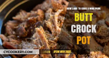 Crock-Pot Mini Pork Butt: Cooking Time Perfected